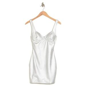 Chic Silver Bodycon Dress